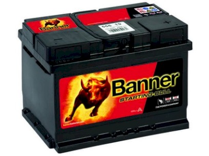 Autobaterie 12V 55Ah STARTING BULL 450A 241x175x175mm
